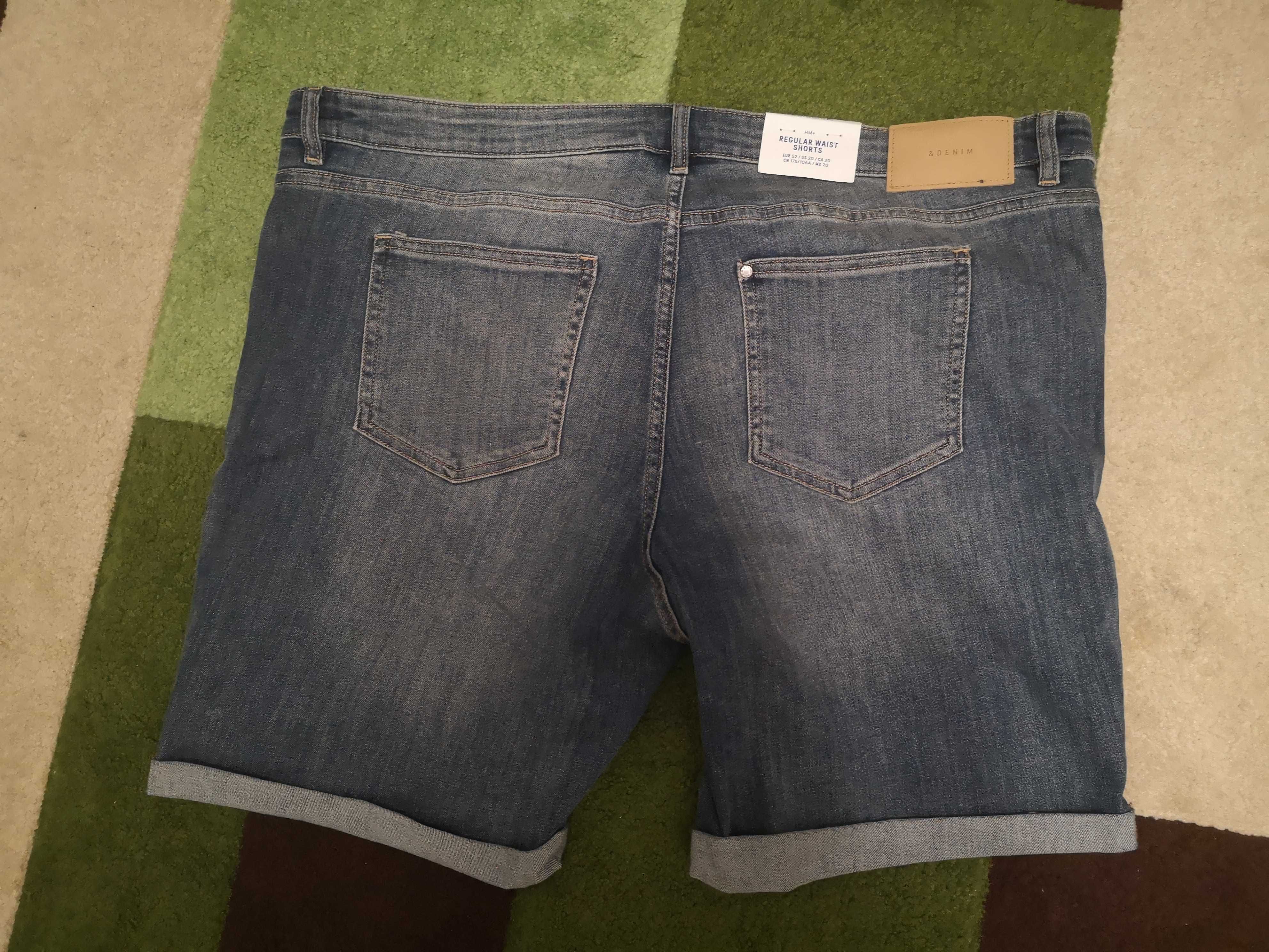 Nowe spodenki jeansowe H&M roz 52