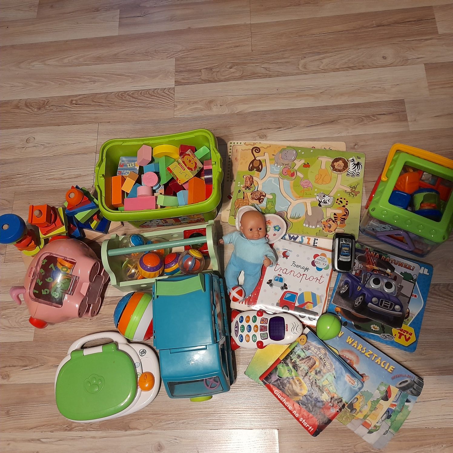 Mega zestaw zabawek Fisher Price i inne