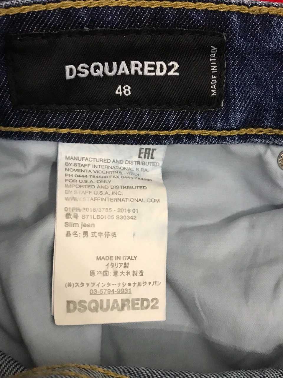 Мужские джинсы штаны Dsquared2 Size 32 оригинал