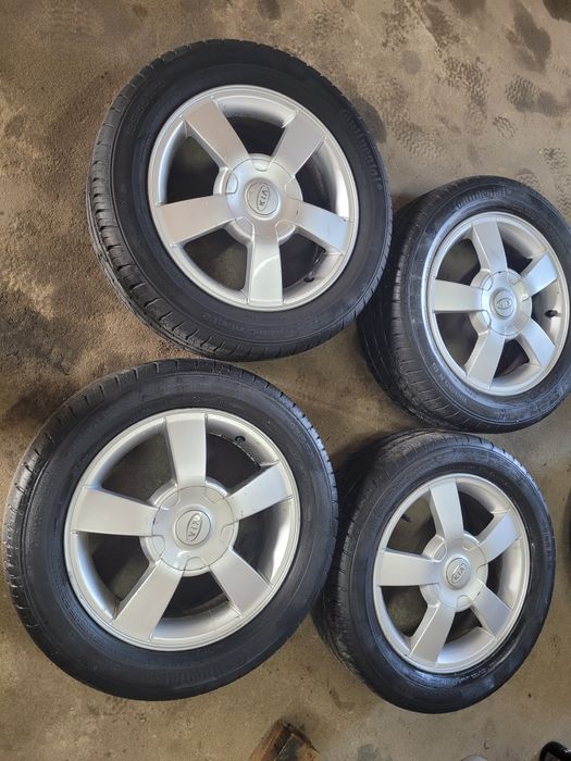 Alufelgi 4x100 15" kia rio opony gratis.