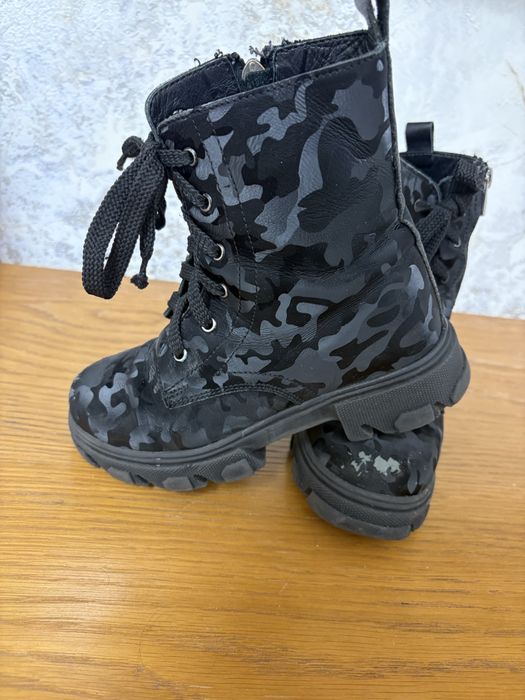 Шкіряні ботінки на осінь