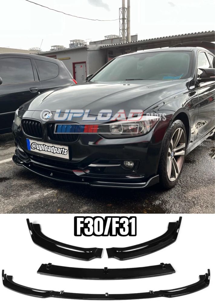 Lip Frontal BMW F30 / F31 (Sport ou Pack M) - Spoiler Lamina Aba