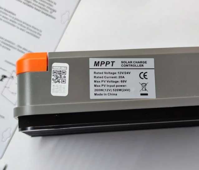 PowMr Keeper 1220 MPPT 20A 12/24V контроллер заряду солнечных панелей