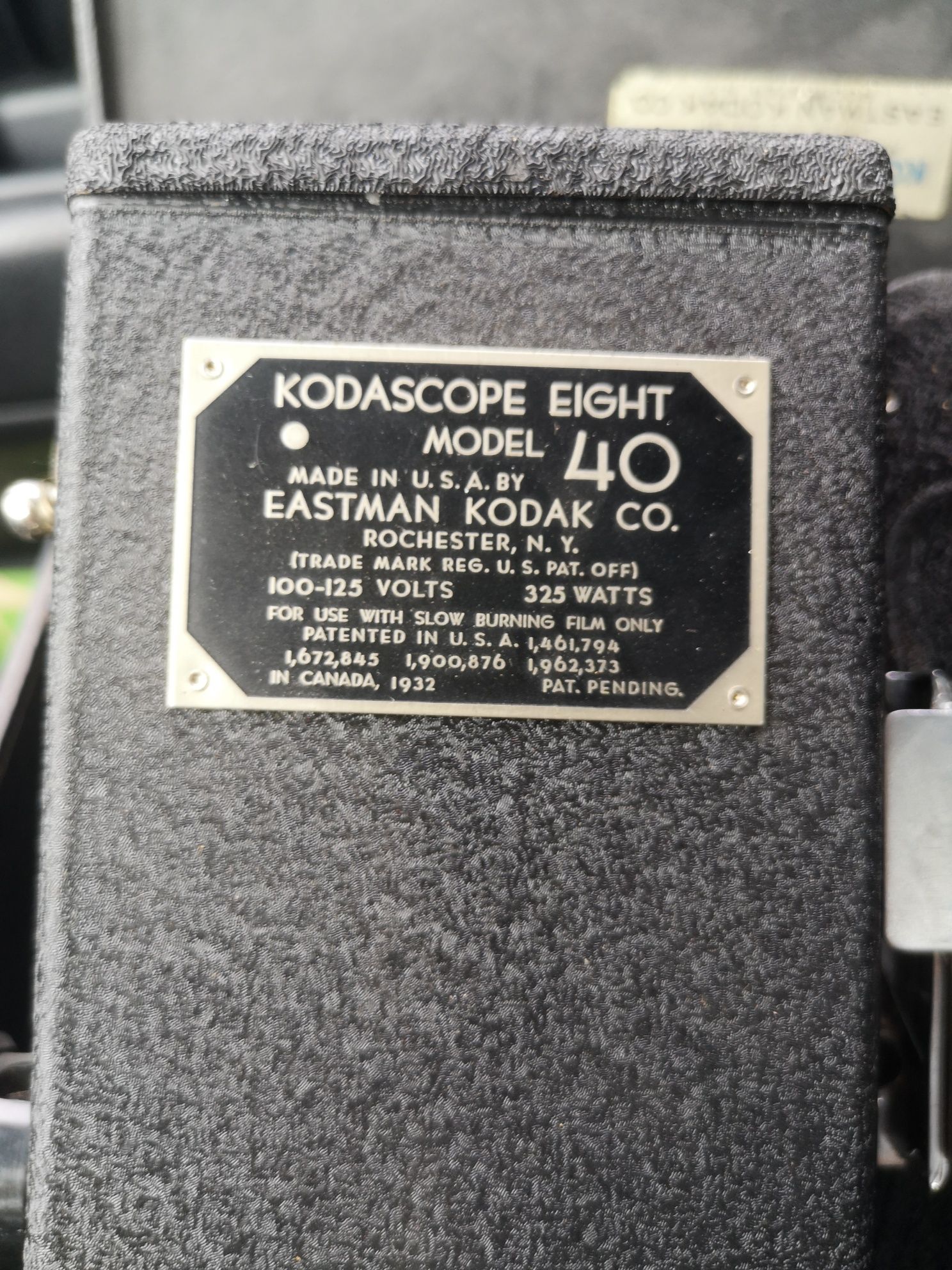 Stary projektor Kodascope eight