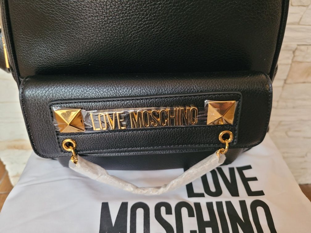 Plecak Damski Love Moschino Czarny