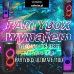 Partybox 1000 JBL Nagłośnienie na impreze urodziny, domówka, wesele