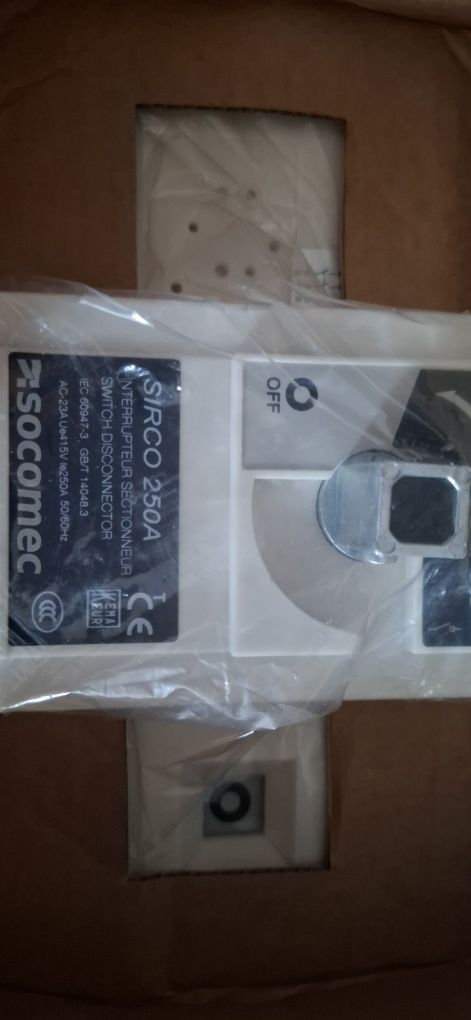 Interruptor seccionador 4x250 Amp