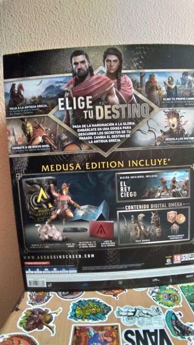 Assassin's Creed Odyssey Edição de Colecionador Medusa (Ps4)