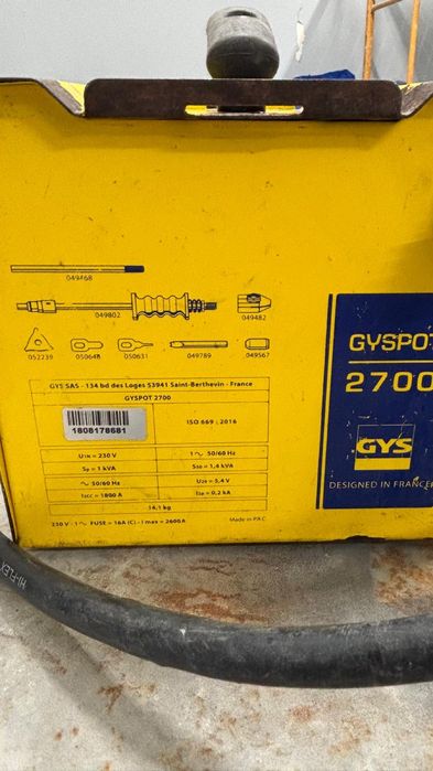 Maquina tira mossa gyspot