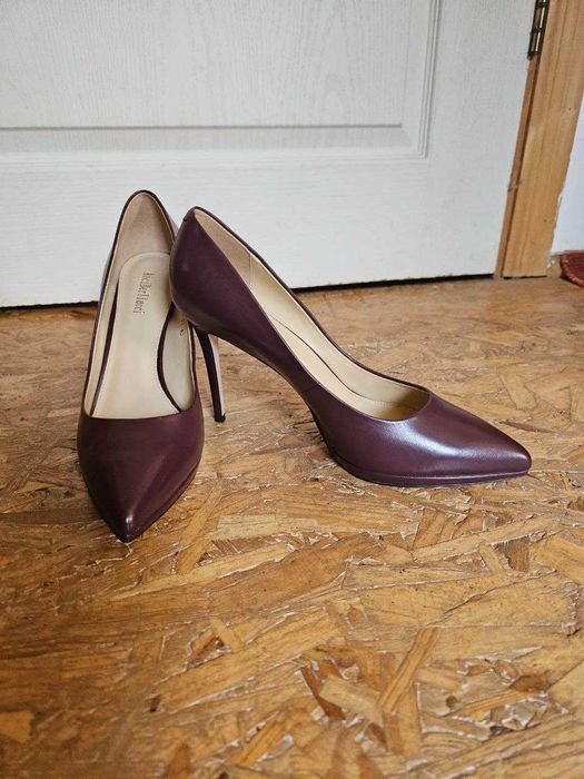 Туфлі на шпильці. бордо. 40 р. aici berllucci