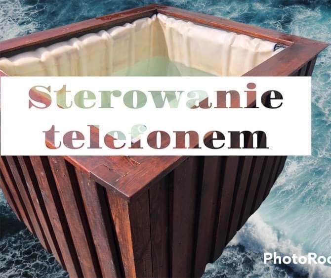 Balia ogrodowa morsowanie sterow. telefonem caloroczne SPA ogrodowe c