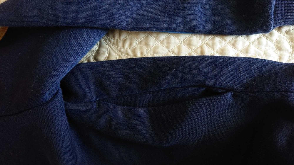 Sweat com Zip Lacoste como novo