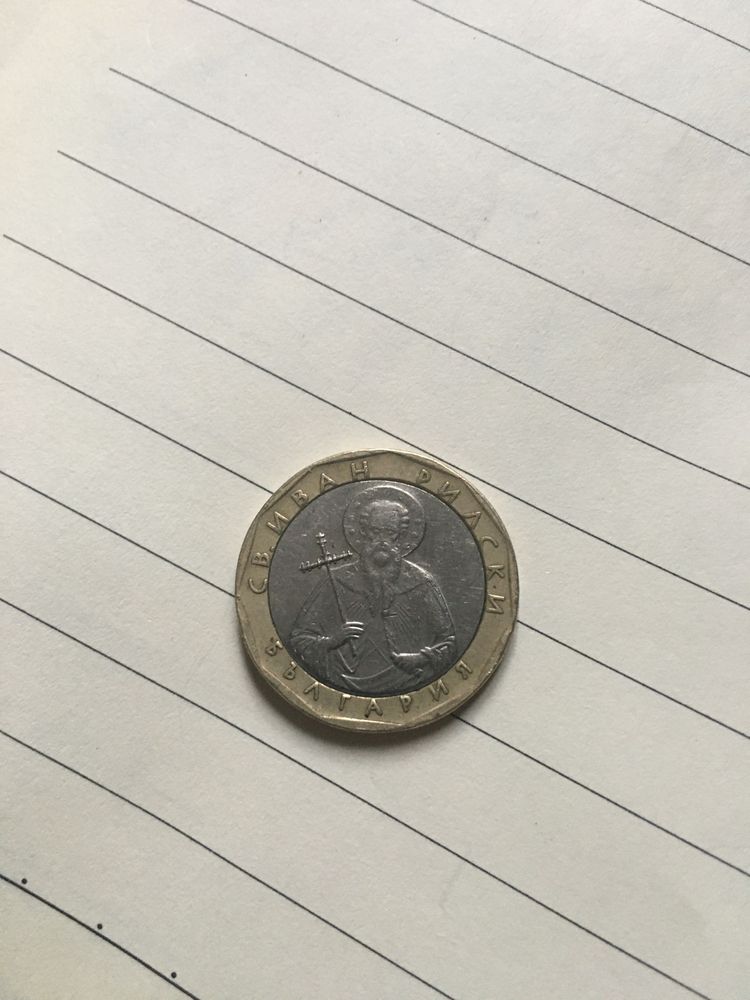 Продам монету один Лев Болгария 2002 г.