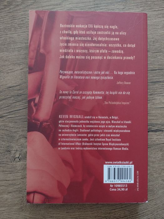 Książki 2 szt. triller Kim jest Konrad Hirst? Na kogo wypadnie