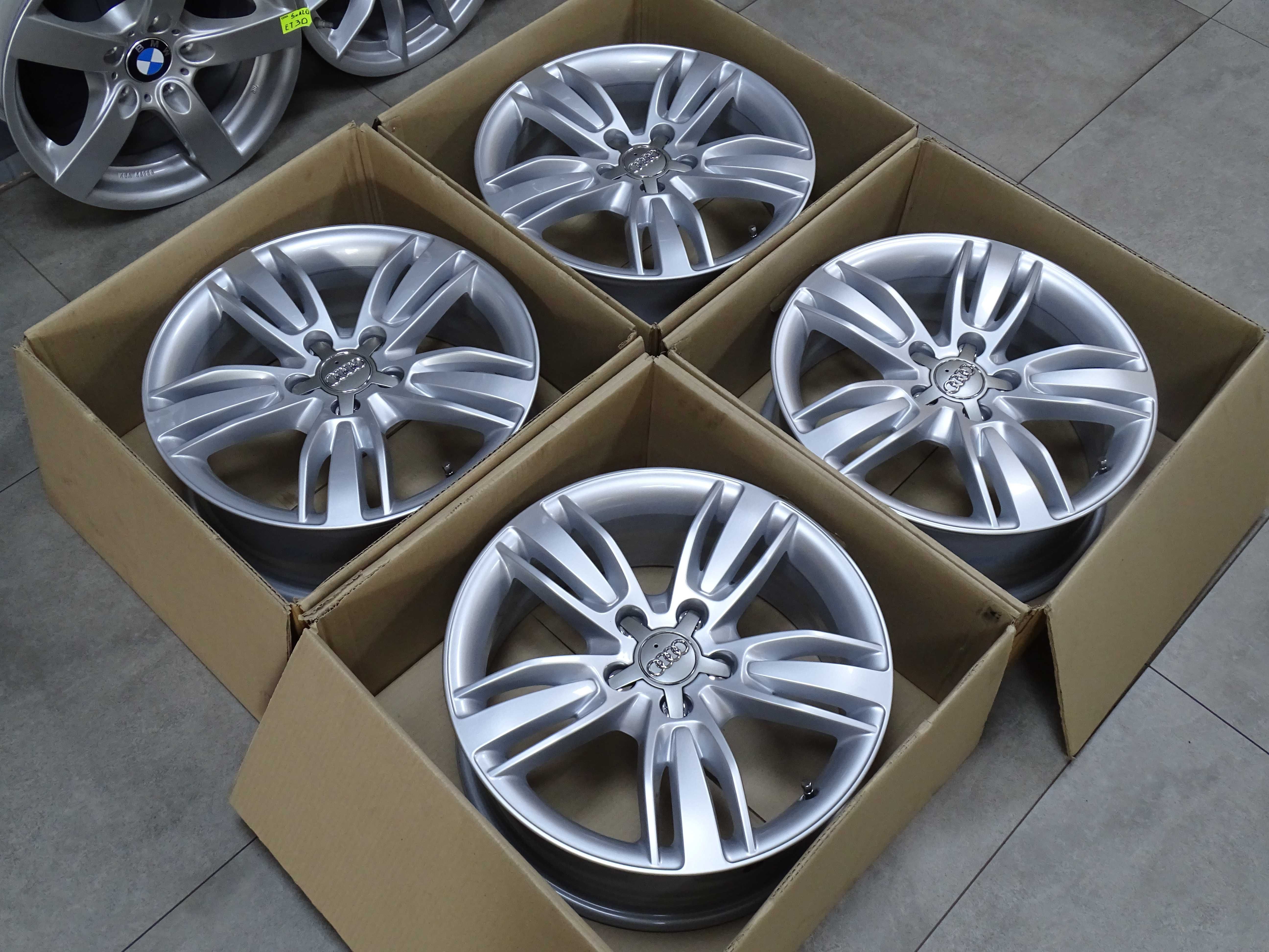 Felgi 17 AUDI Demo A3 A4 A6 Q1 Q2 Q3 5x112 Et33 Wulkanizacja Krims