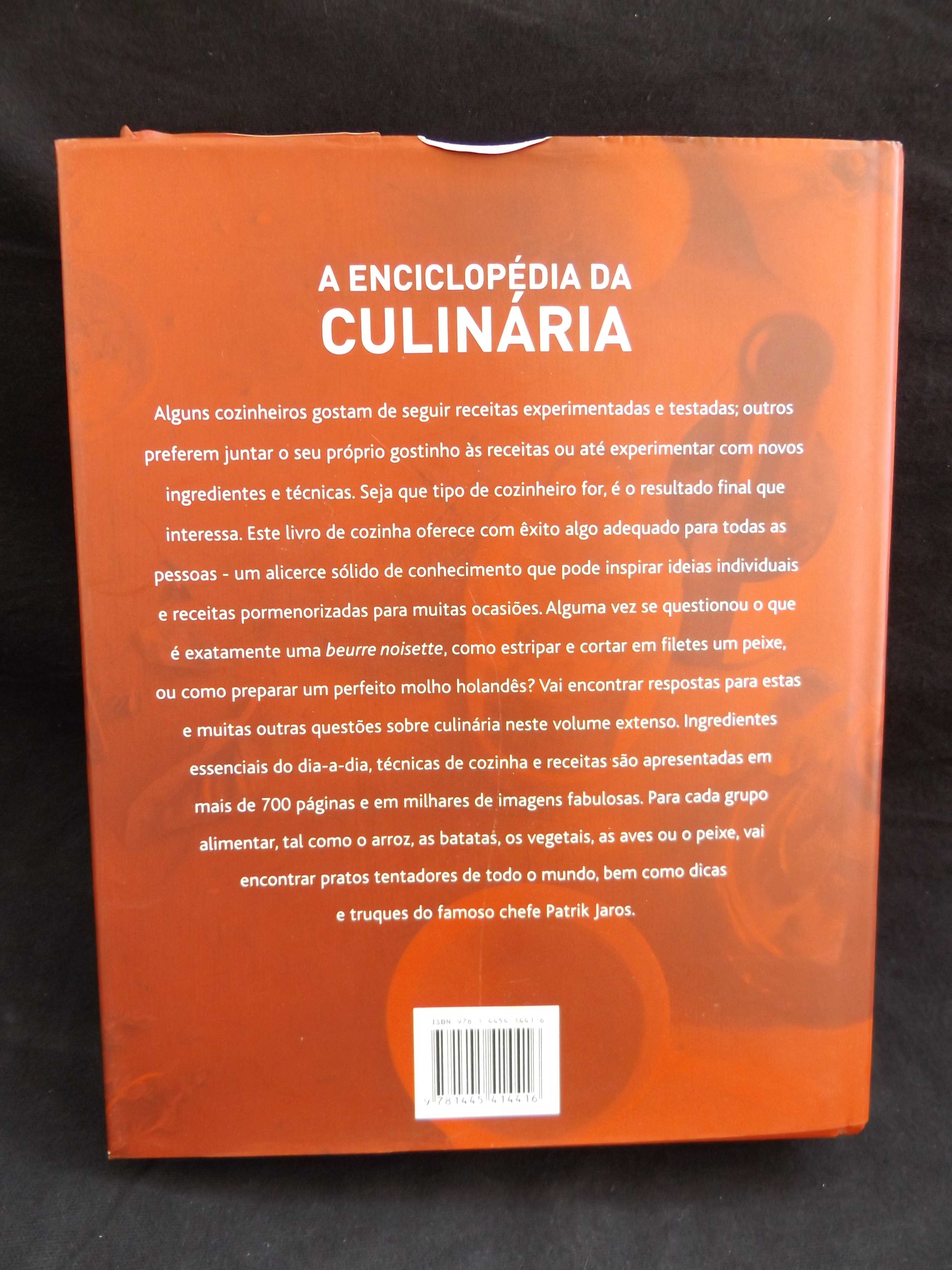 ENCICLOPÉDIA da CULINÁRIA – de Gunter Beer e Patrik Jaros