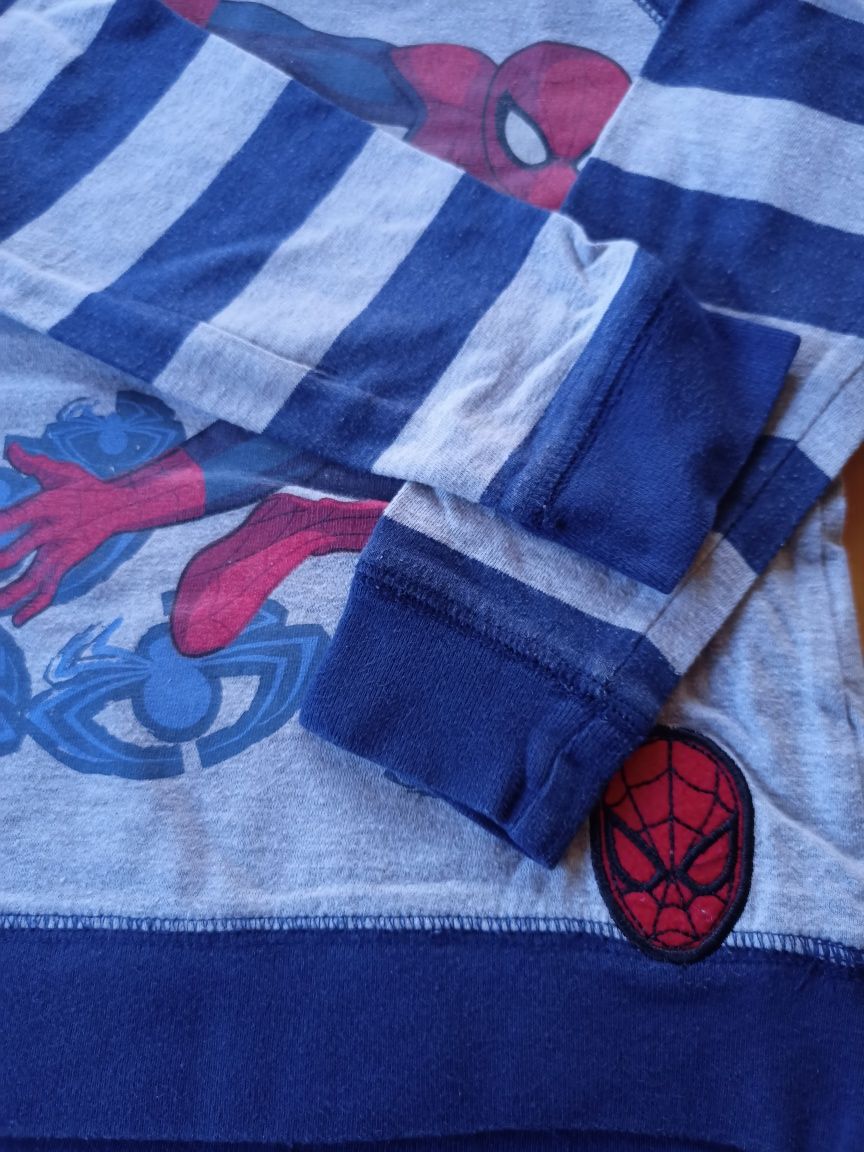 104 Smyk Spiderman Marvel bluza bluzka koszulka chłopiec długi rękaw