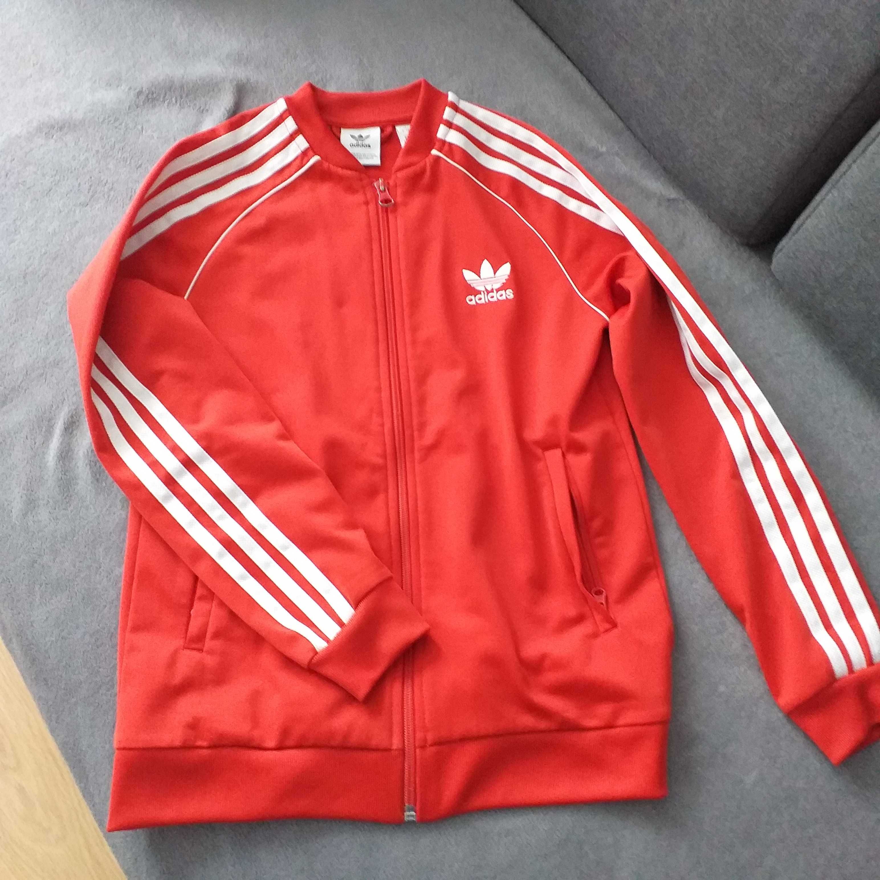 Bluza Adidas czerwona