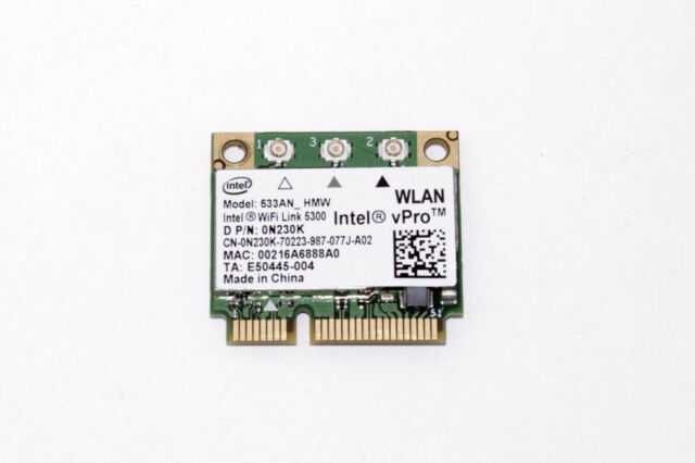 wifi адаптер Intel 533AN HMW