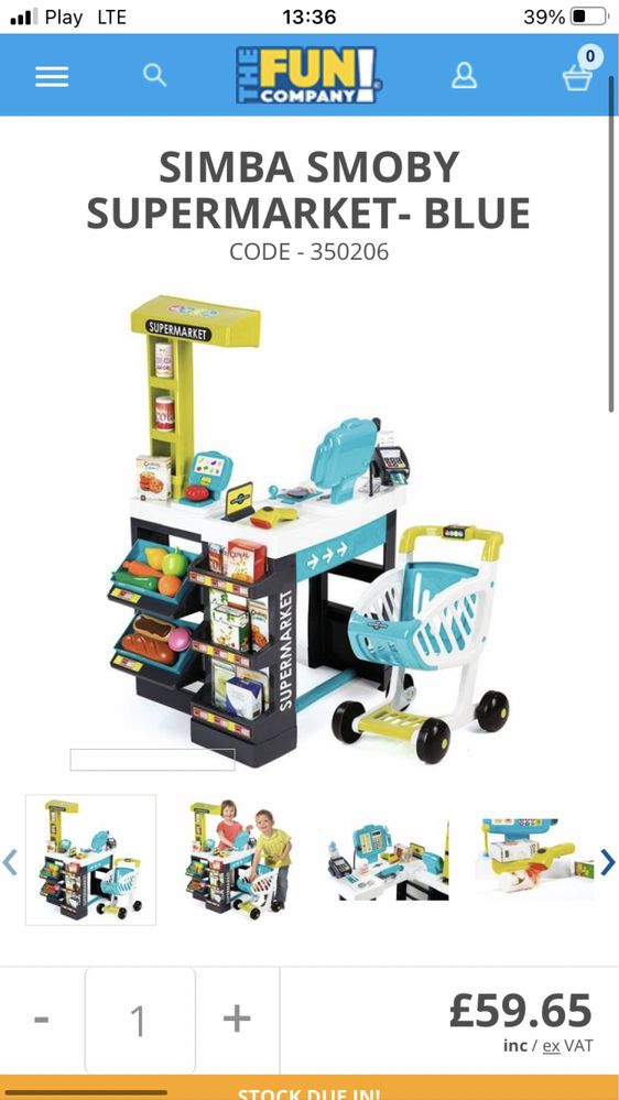 Supermarket Smoby