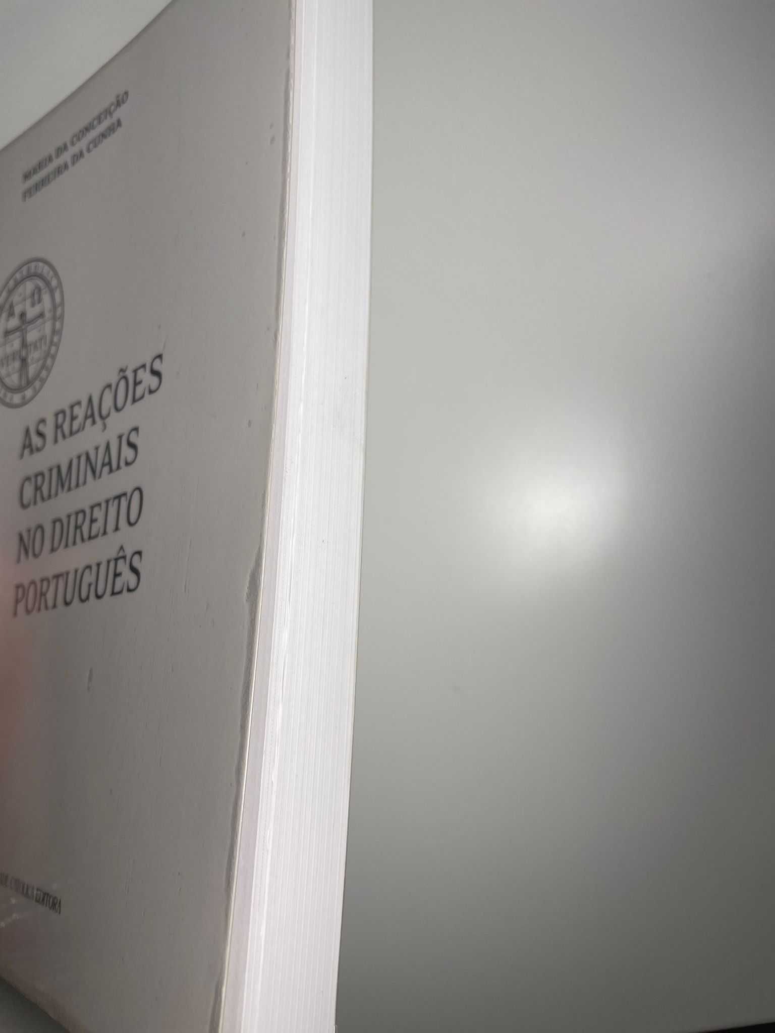 Manual de Direito - As reações criminais no direito português