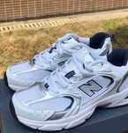 Biały|Sportowe-Męskie NewBalance UnisexTrampki 37