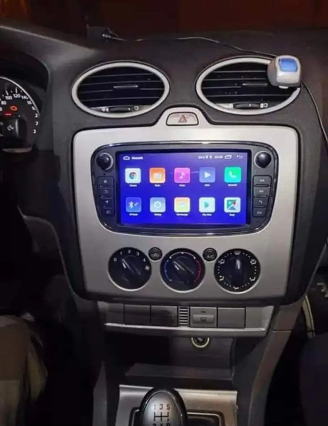Rádio Ford Focus, Mondeo, S-Max Android 13 com GPS