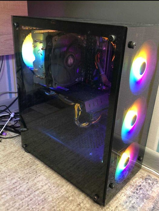 ПК, RX580, XEON 2667v4 8 ядер 16 потоків 3.5ГЦ, DRR4 32ГБ 2400МГЦ