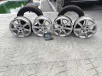 Jantes 16 originais Mercedes, 2 pneus,kits pernos segurança