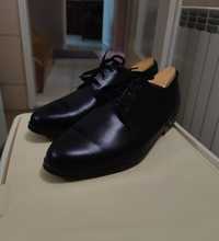 eleganckie buty obuwie 42 garniturowe classic sport retro drip premium