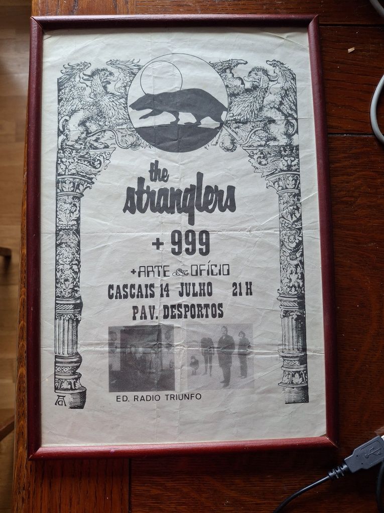 The stranglers concerto Cascais cartaz