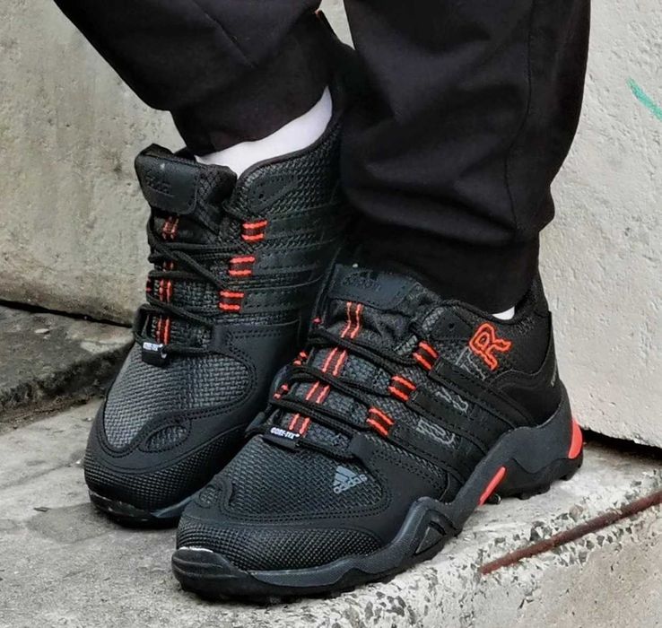 Термо Кроссовки ADIDAS Terrex Черные Зимние Мужские Адидас Терекс