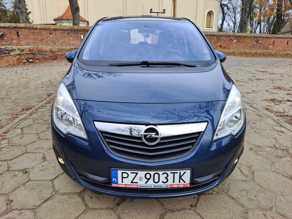 Zadbana bezwypadkowa Meriva B 1.4 turbo, 6 biegów, stan bdb z 2012r