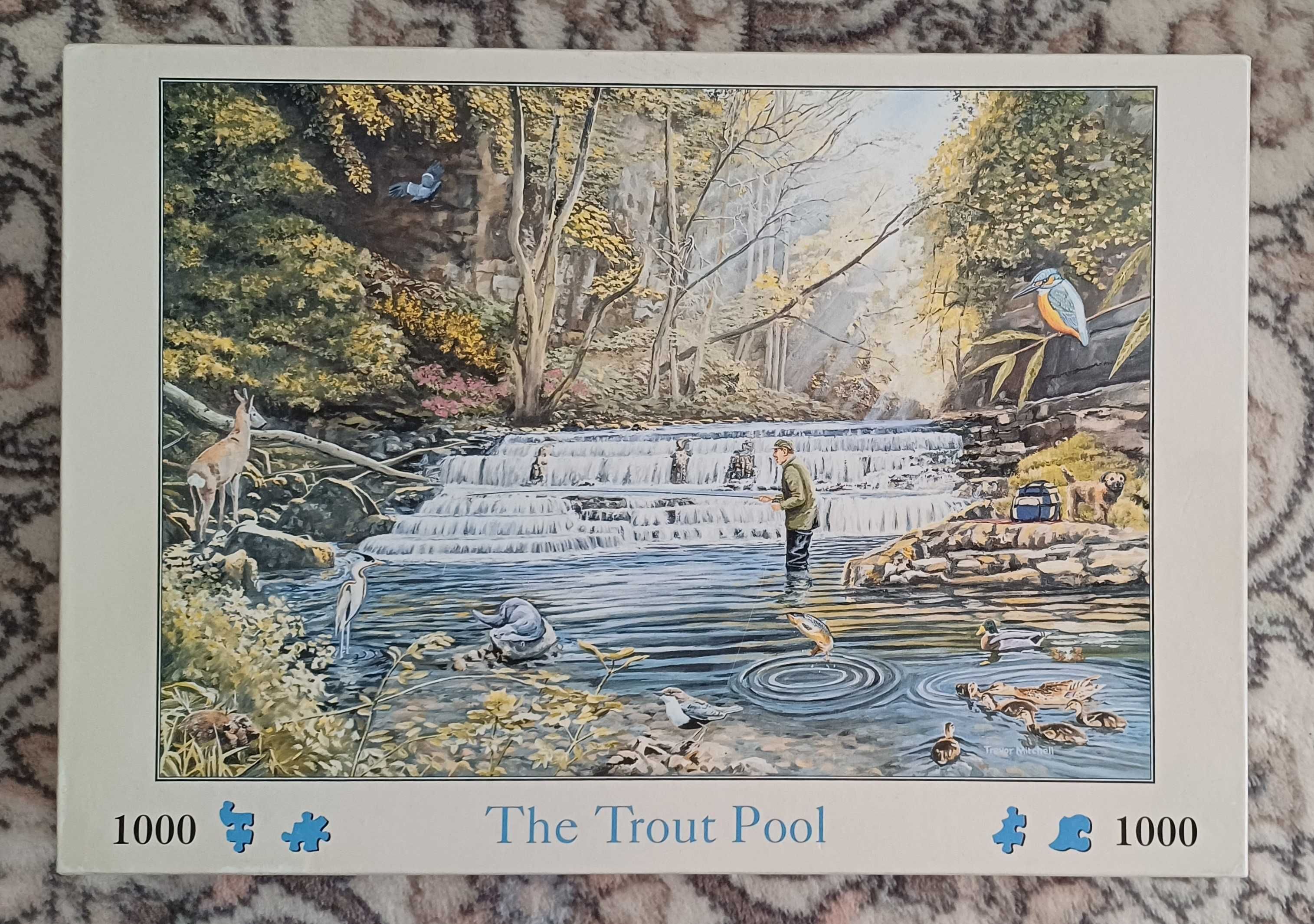 puzzle HOP 1000 el.  The Trout Pool