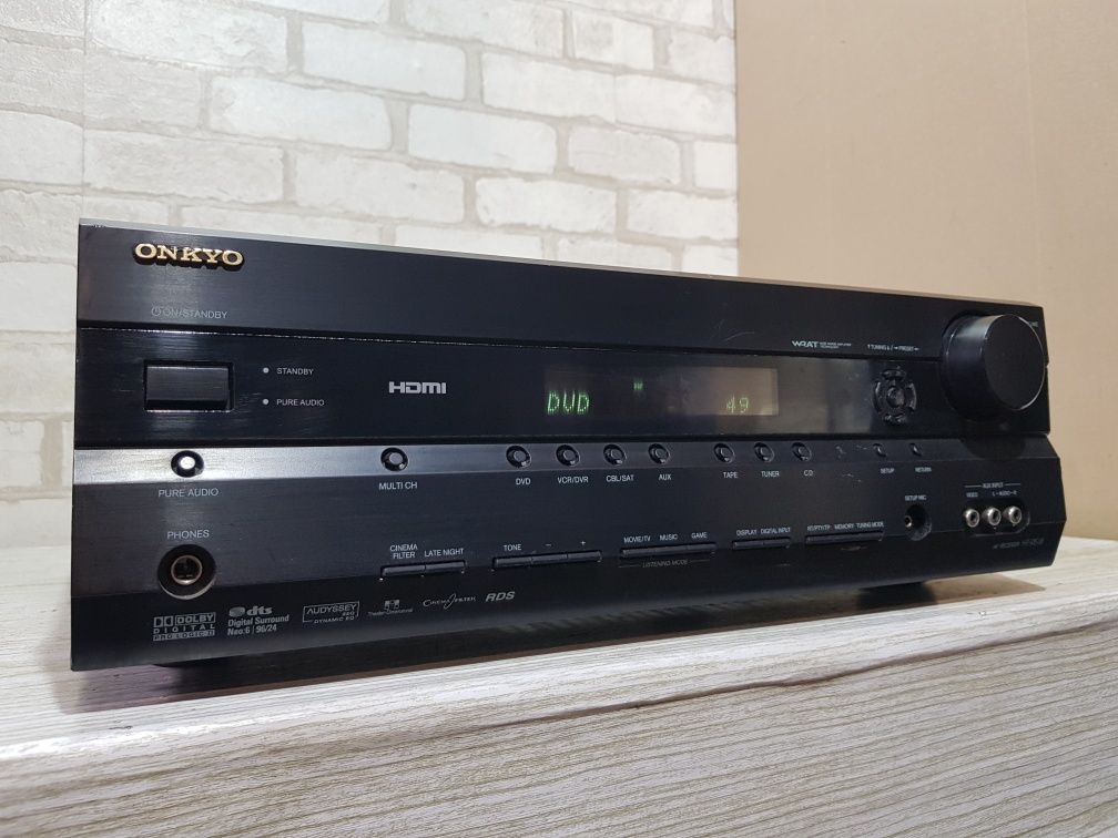 AV  рествер/усилитель Onkyo HT-R518 HDMI б/у с Германии +1 ц