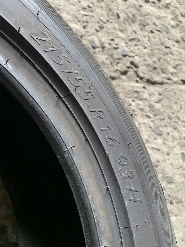 (1шт) нове 215/55R16 Tigar Hitris (93H)  літня шина