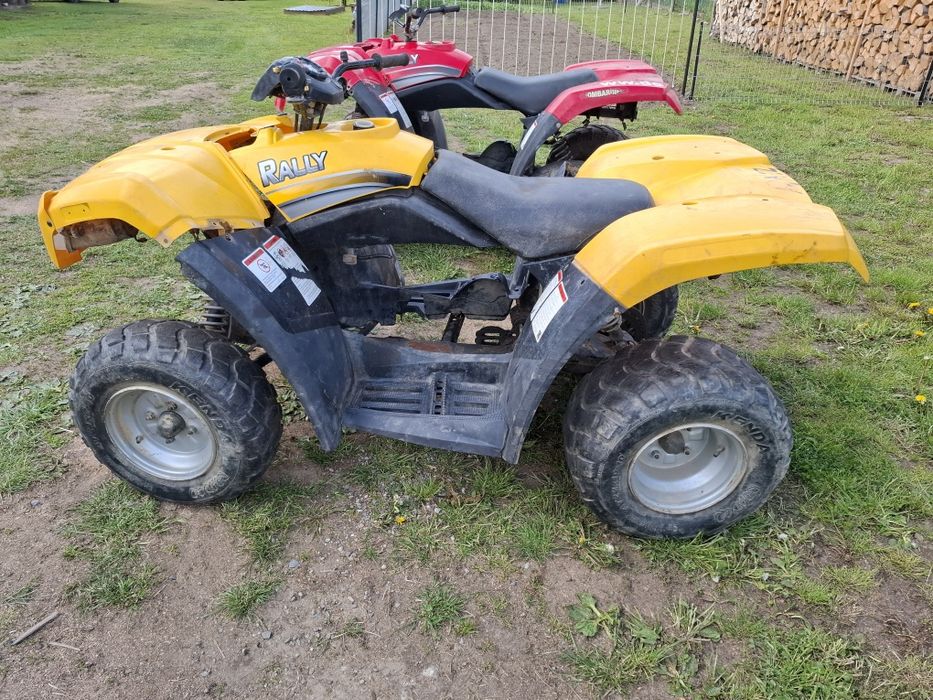 2 Quady Can-am bombardier rally 250