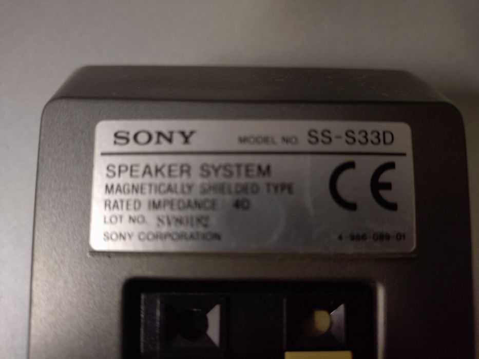 Sony SS-S33D Kolumny głośniki satelity Wysylka