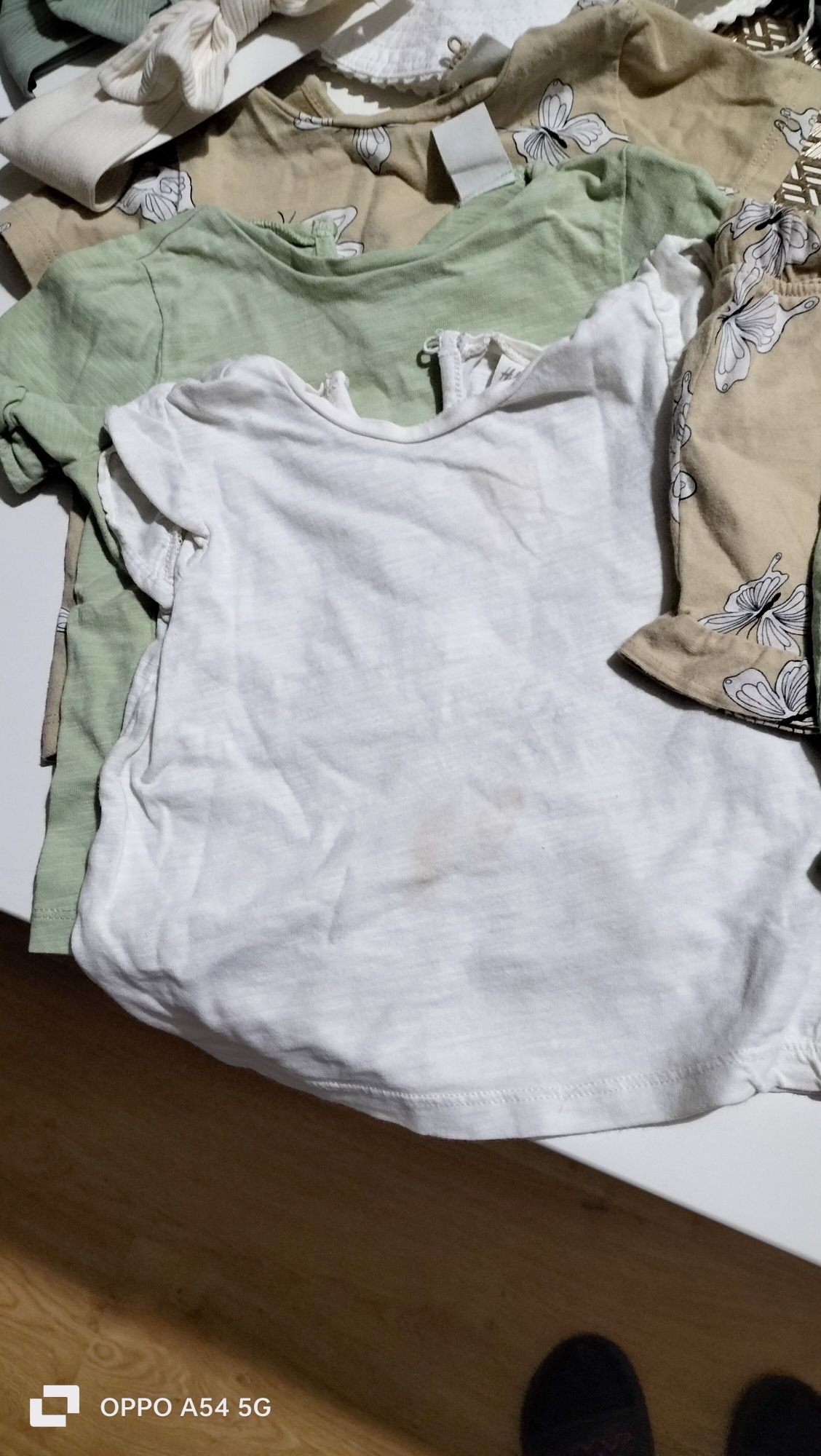 Paka na lato dla dziewczynki h&m 74