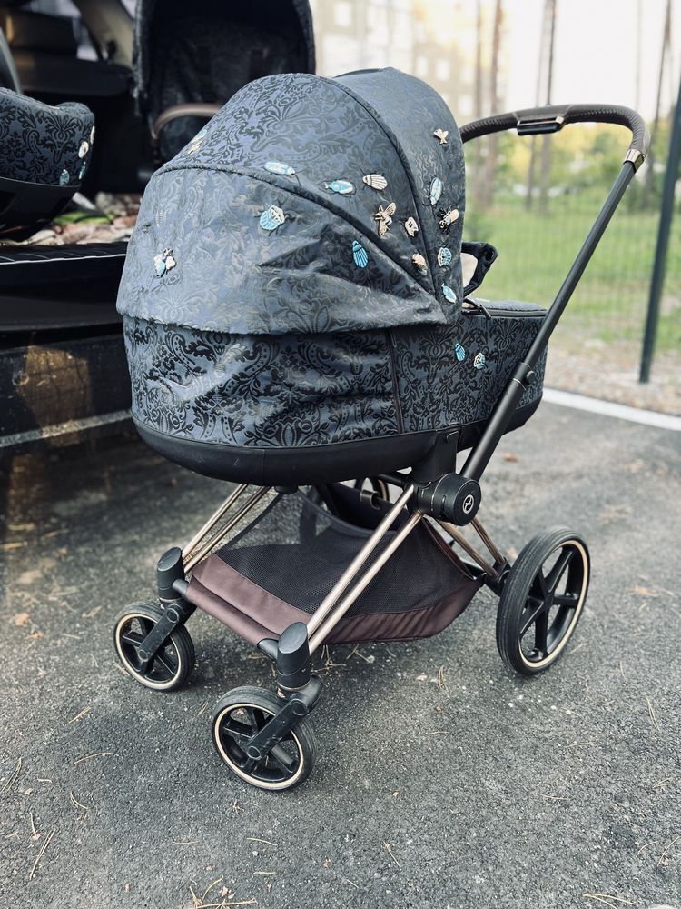 Продам Cybex Priam 4.0 3 в 1 Jewels of Nature, шасі Rose Gold