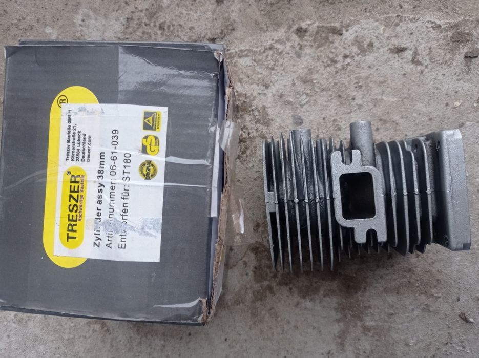 Циліндер  Фірми TRESZER на пилу Stihl  MS 180  поршньова 38 мм.