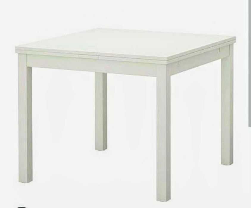 Mesa extensível branca