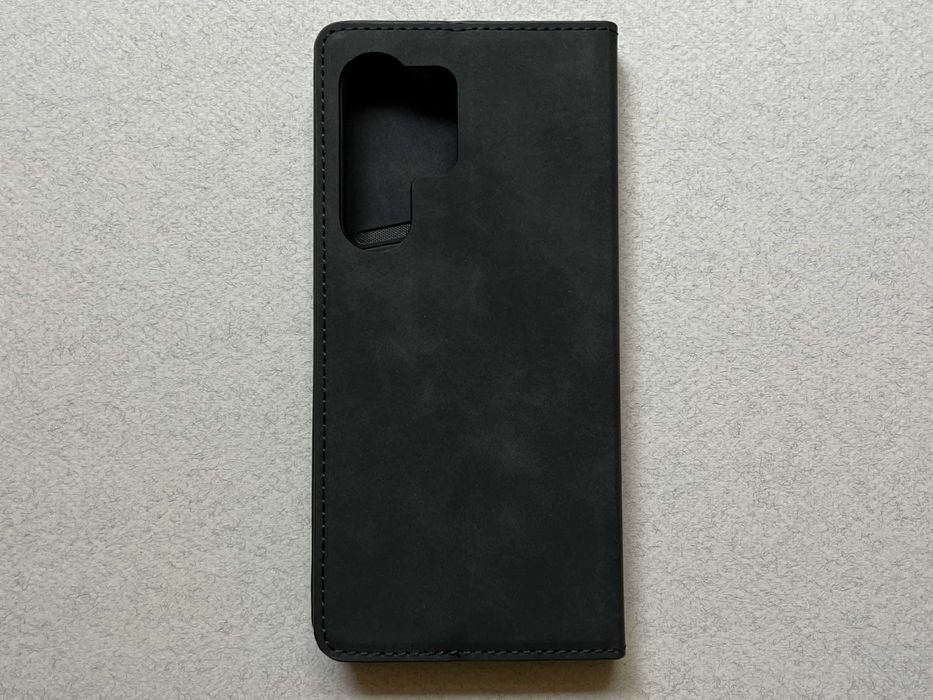 Samsung Galaxy S23 Ultra чохол книжка еко шкіра слоти для карт чехол
