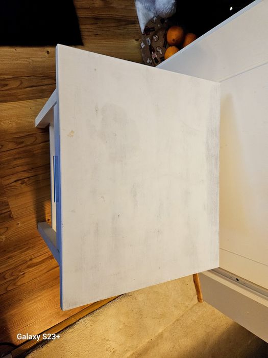 szafka nocna bielona (drewno)