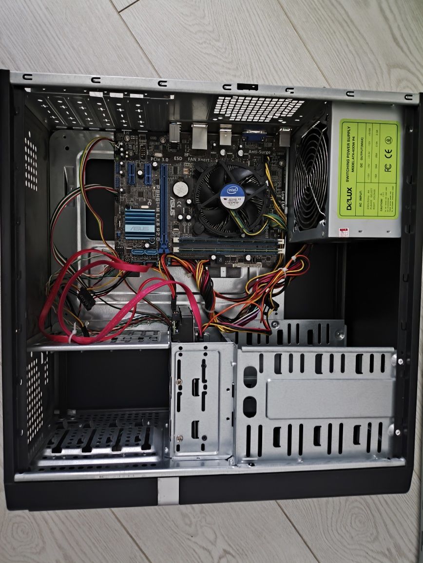 Комп'ютер ПК S1155, Xeon e1225 (i5 2400), 16GB DDR3, 128 SSD, 500 HDD