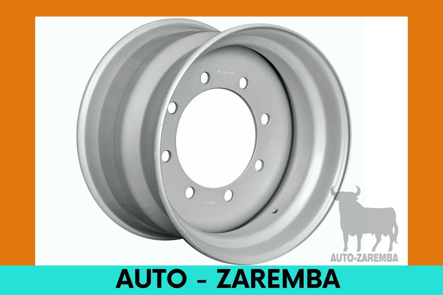FELGA 11,75-19,5 6 otworów ET0 pod 385/55R19,5 ZAREMBA 600 netto