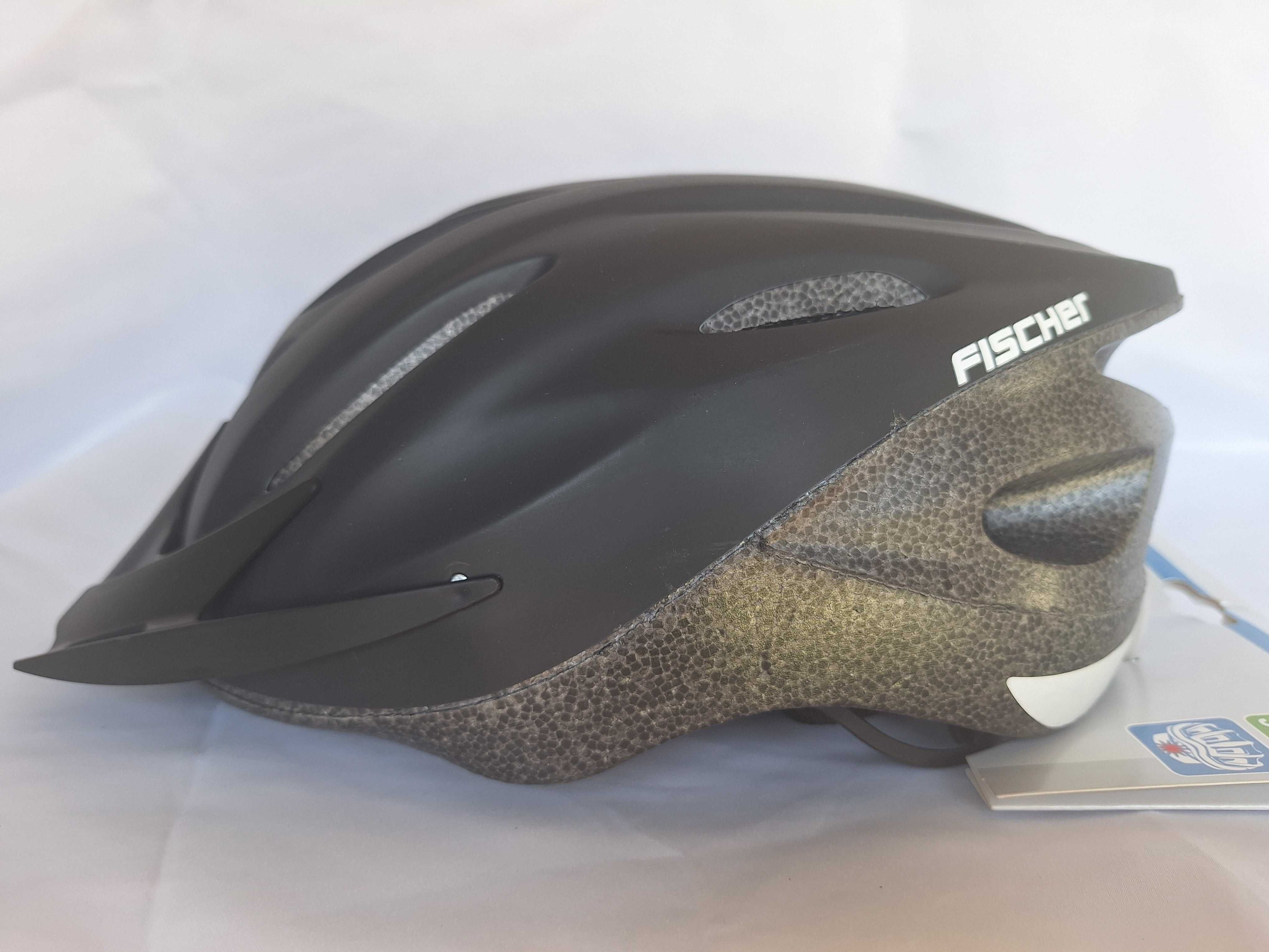 Kask rowerowy Fischer Helm FZ-016 Fahrad Black Matt S/M 54-59cm