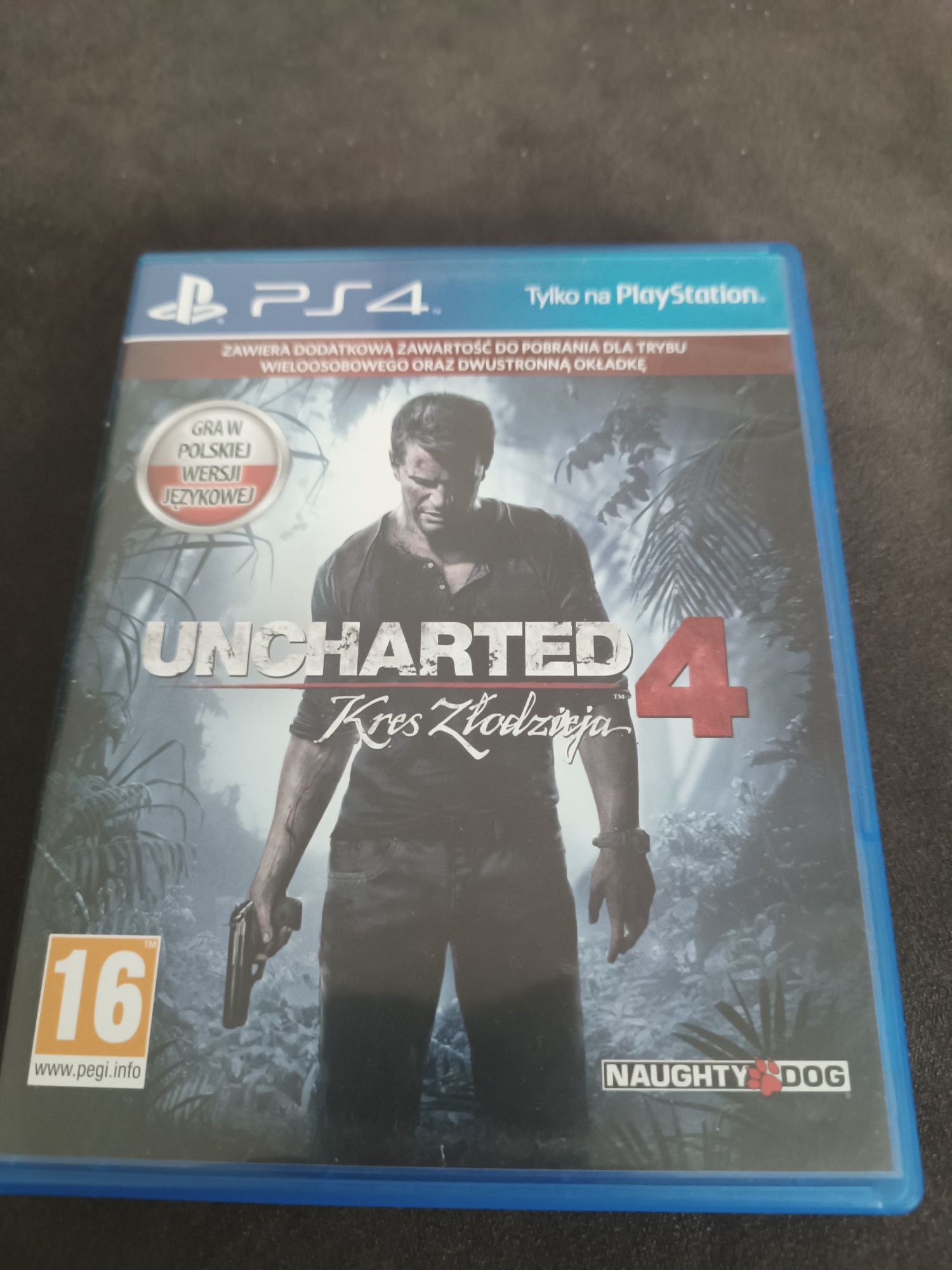 Uncharted 4 kres złodzieja ps4