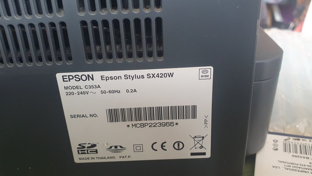 Impressora Epson usada