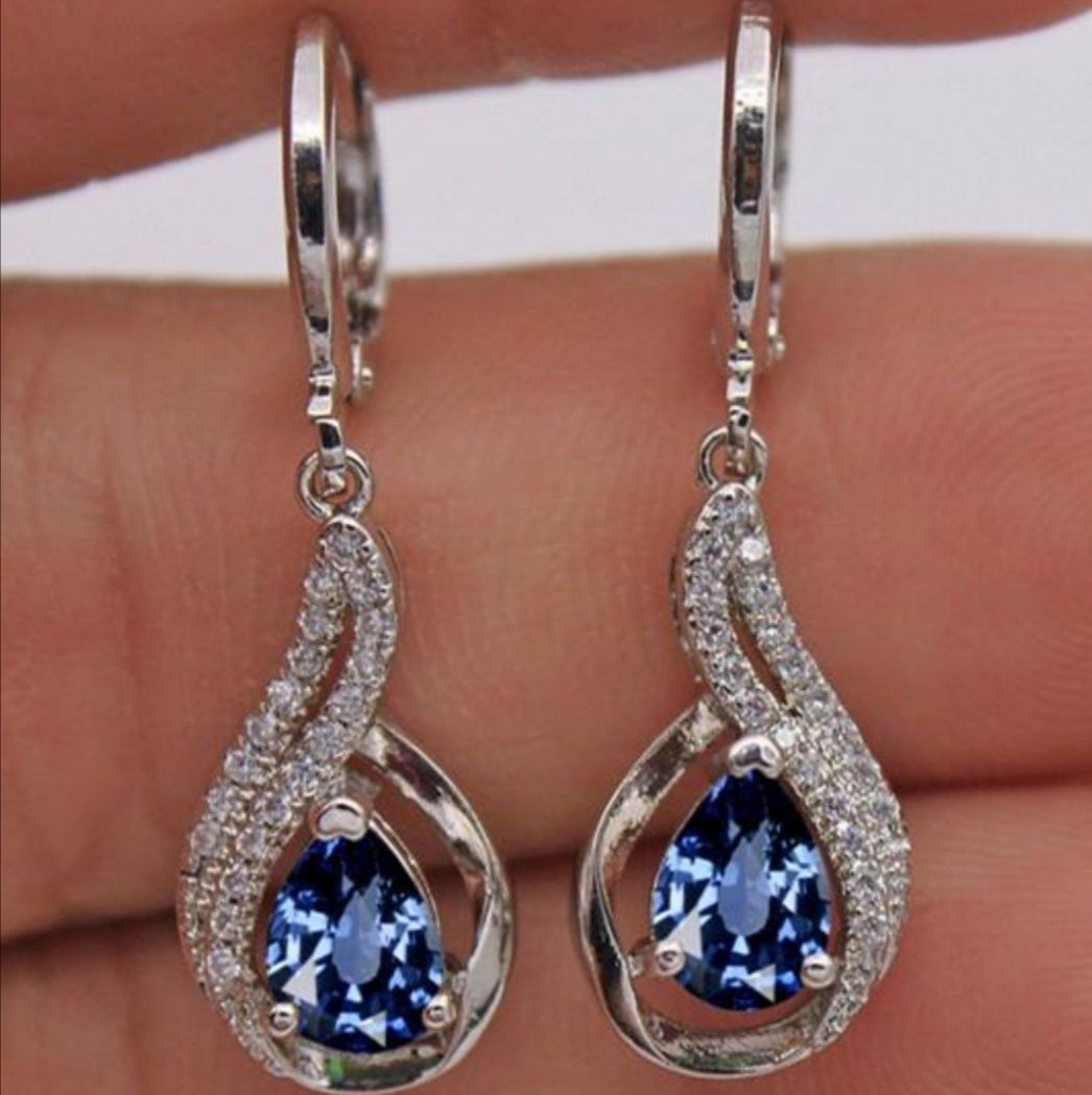 Серьги из стерлингового серебра